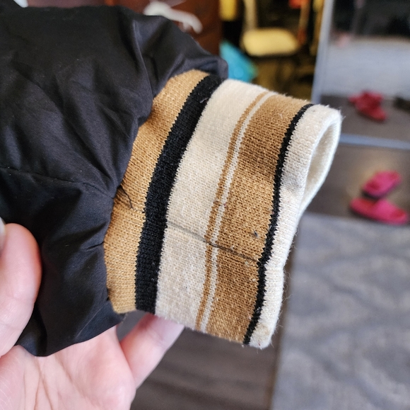 Baby Phat Black Puffer Jacket Zipper Fur Hood - Picture 6 of 8